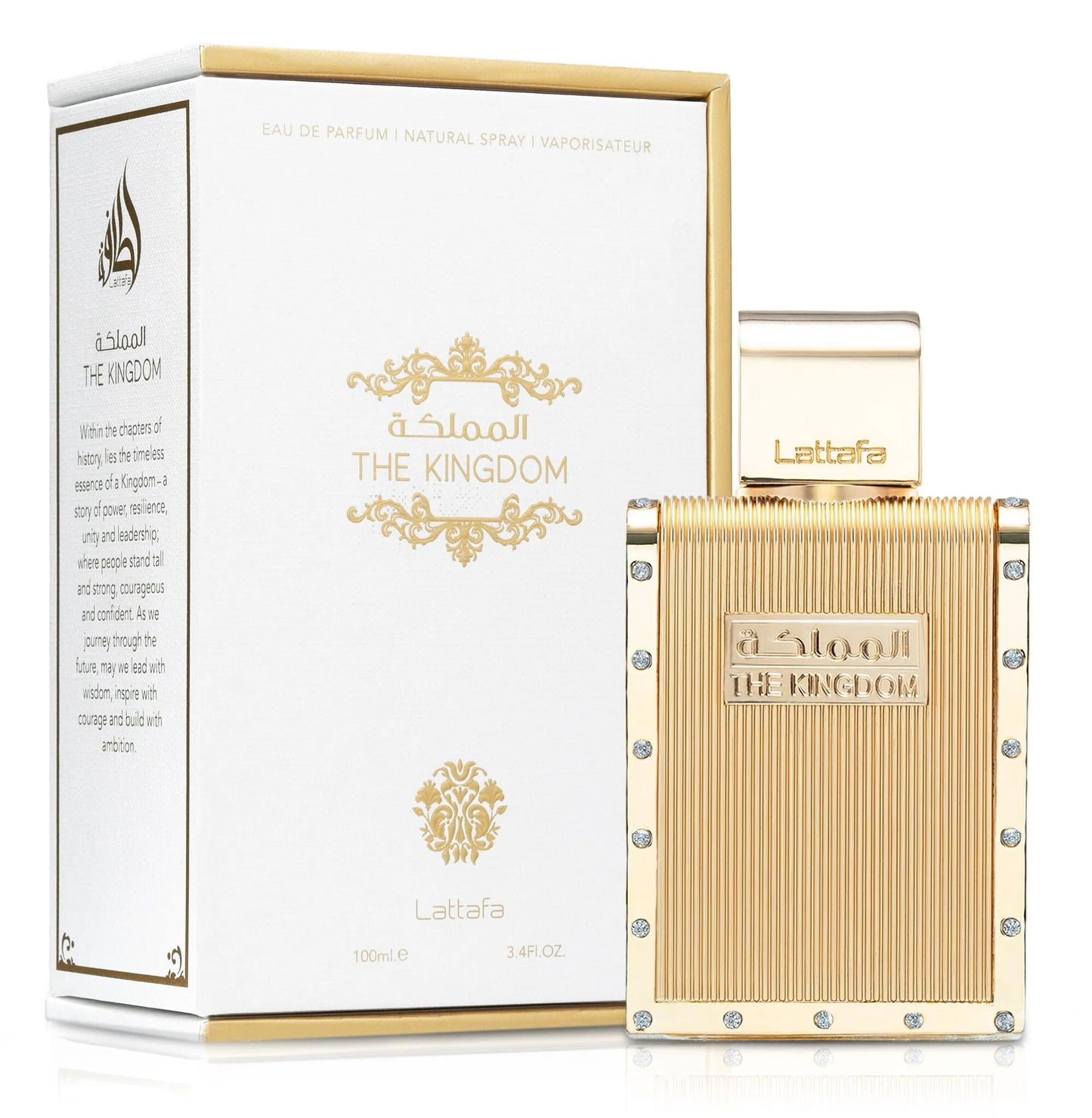 Lattafa The Kingdom for Him Eau de Parfum for Men Lattafa
