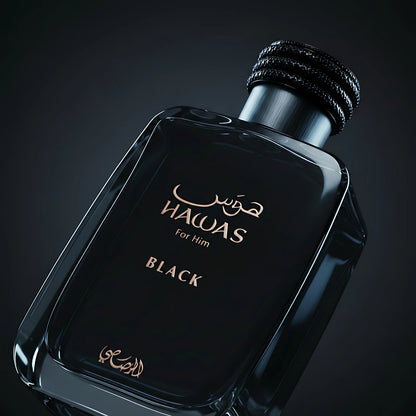 Rasasi Hawas Black Eau de Parfum for Men Rasasi